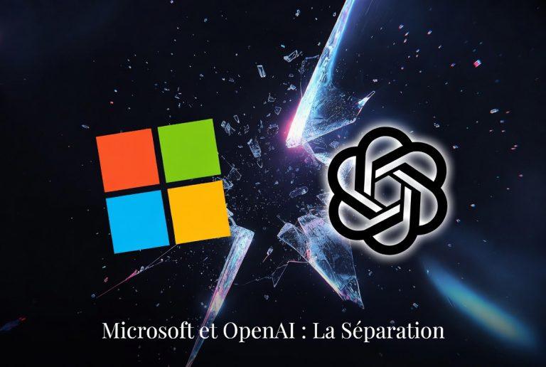 Microsoft et OpenAI : la fin d&rsquo;une alliance qui a changé l&rsquo;IA