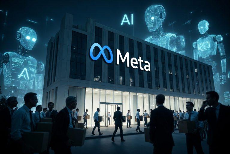 Meta licenciements 8000 employés IA 2026 Zuckerberg Superintelligence Labs