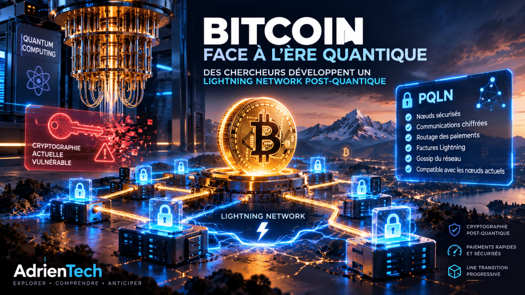 Bitcoin et Lightning Network protégés contre la menace des ordinateurs quantiques grâce à la cryptographie post-quantique PQLN